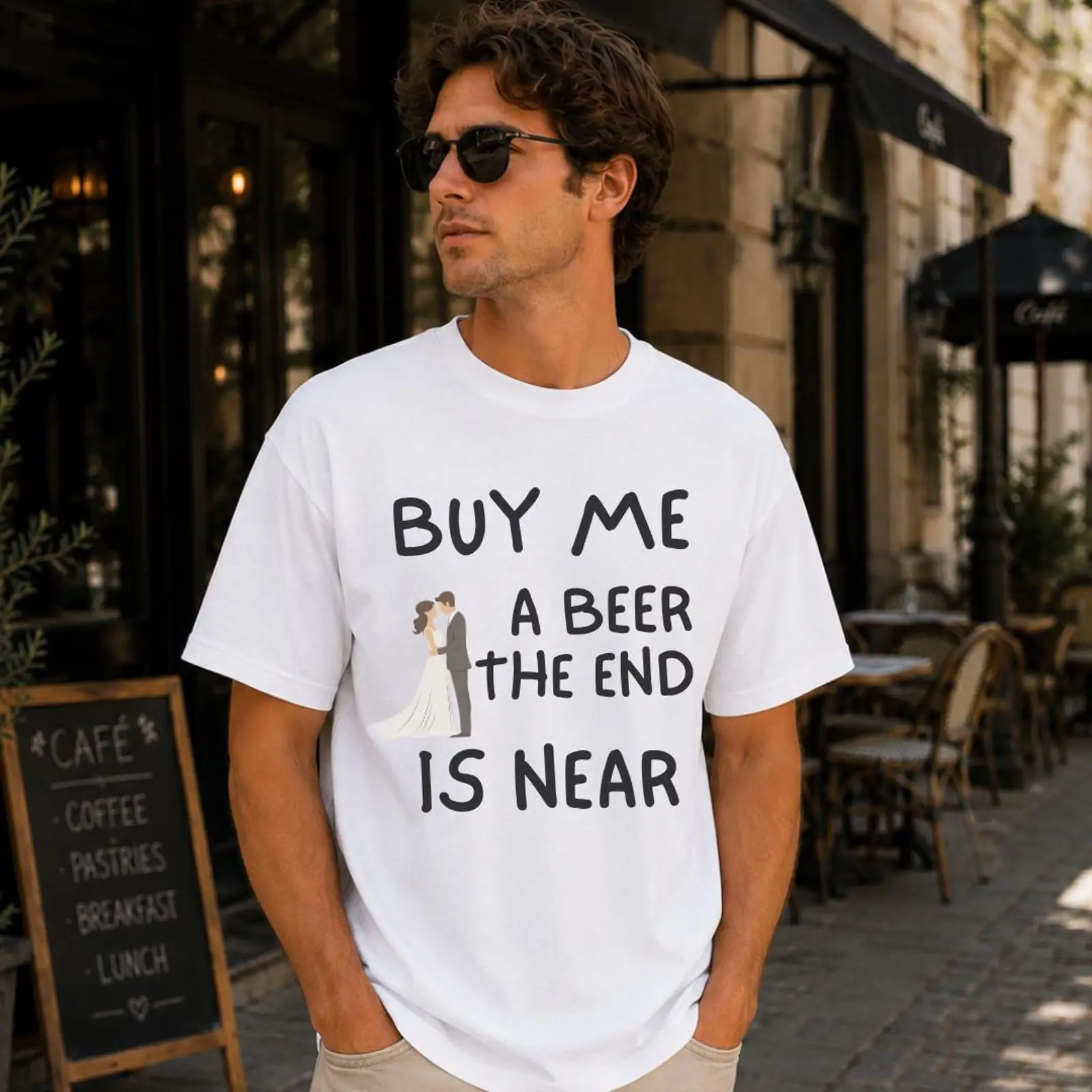 Men'S Grooming Near Me - Camiseta Engraçada de Solteiro: Compre-me uma