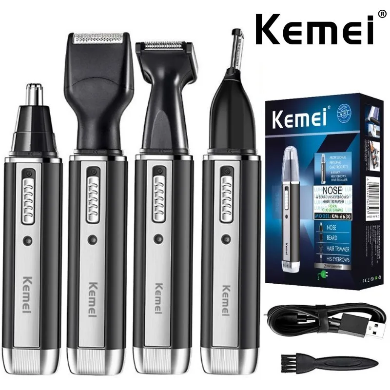 Grooming Men'S Eyebrows - Kemei 4 em 1 aparador para