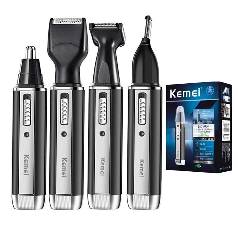 Grooming Men'S Eyebrows - Kemei recarregável elétrico tudo em um