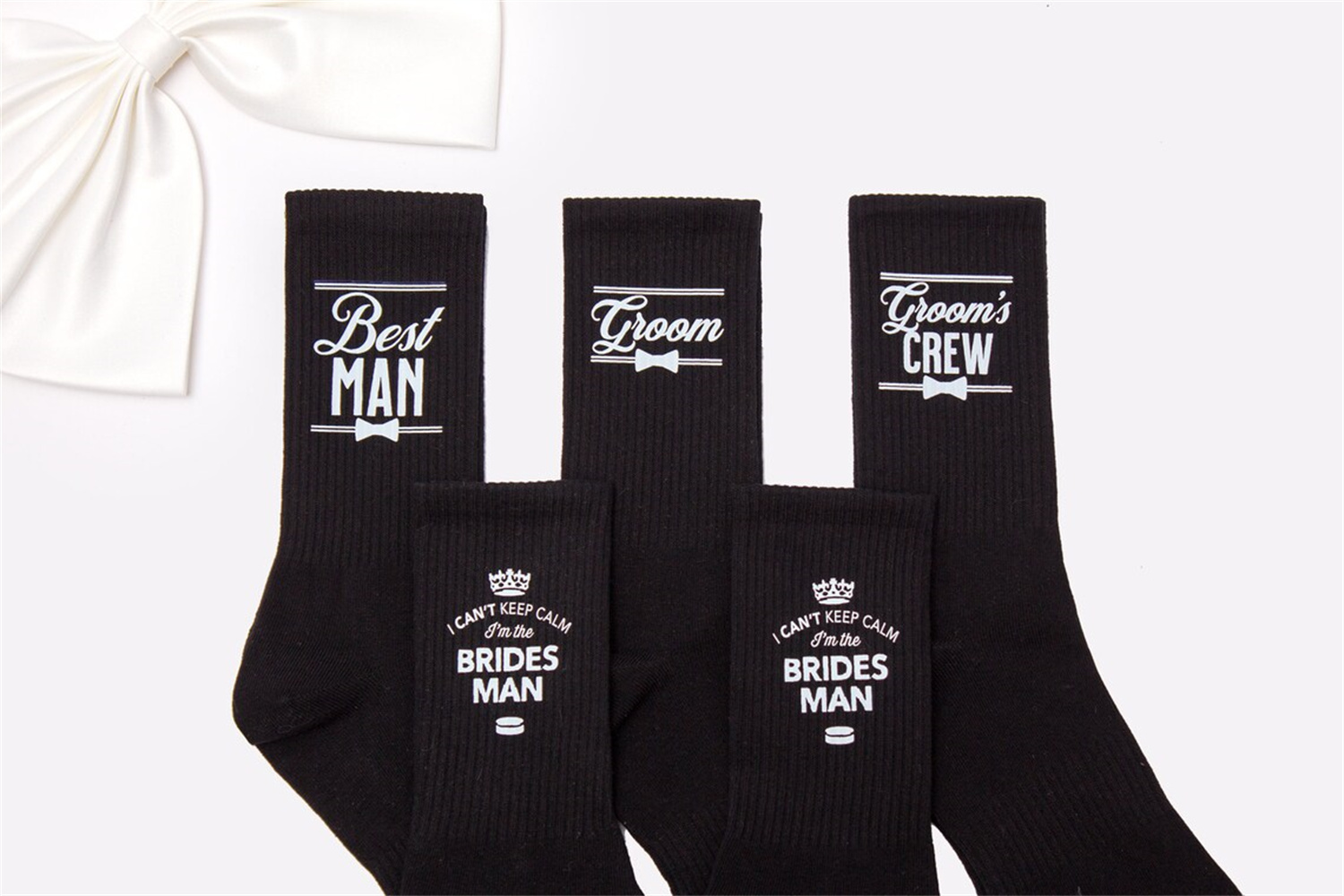 Men'S Grooming For Engagement - Meias de noivo, presentes de padrinho,