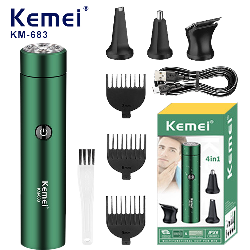 Grooming Men'S Eyebrows - Recarregável Nose and Ear Hair Trimmer