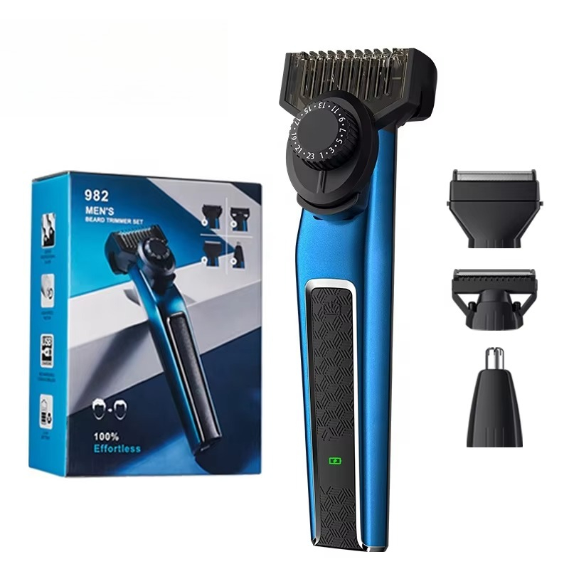 Grooming Men'S Eyebrows - Conjunto de Aparador de Barba 982