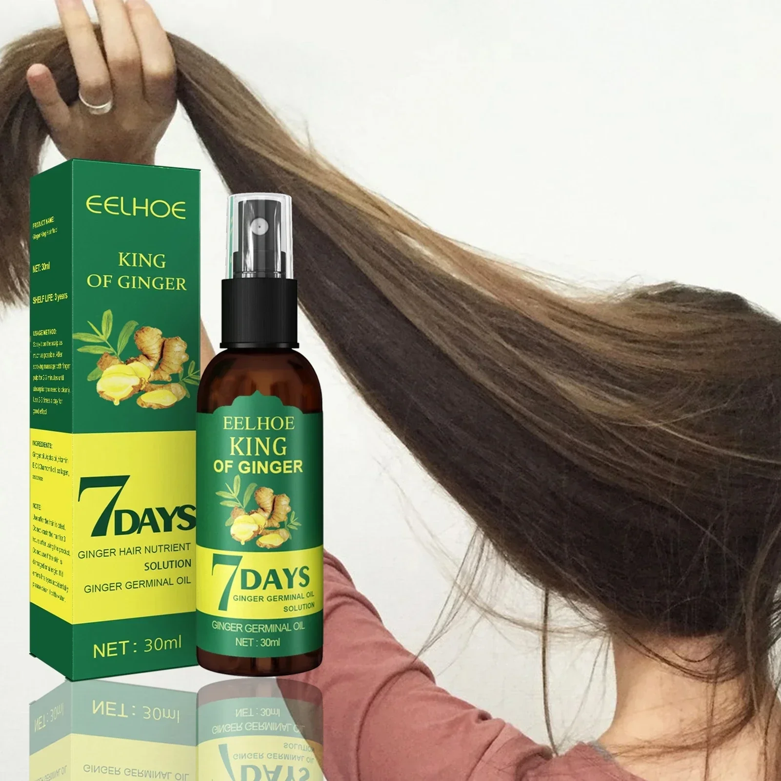 Ingrown Hair Serum - Pulverizador do soro do crescimento do