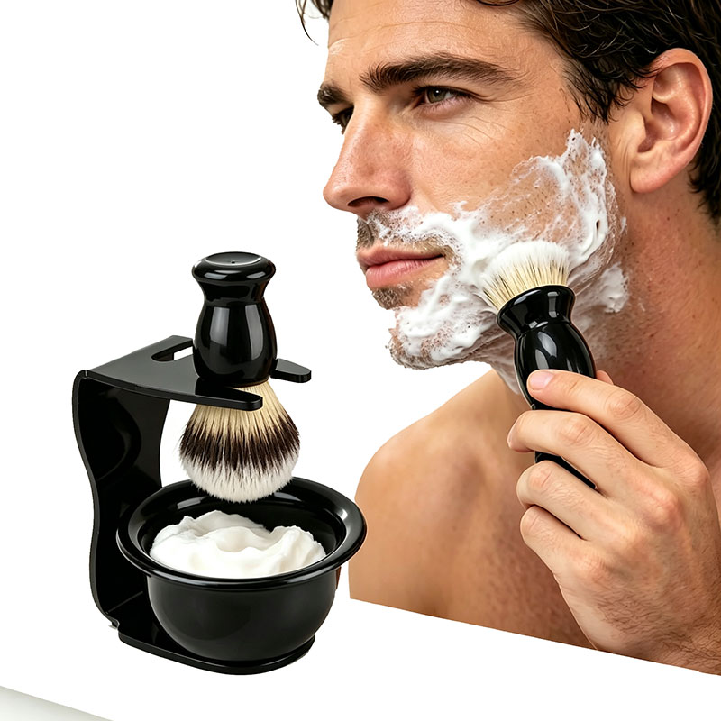 Shaving Brush Set - Conjunto de Pincel de Barbear com