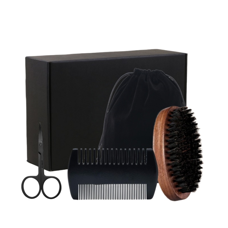 Shaving Brush Set - Conjunto de escova de barbear masculina,