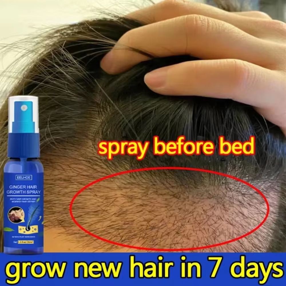 Ingrown Hair Serum - Spray de Crescimento Rápido de Cabelo