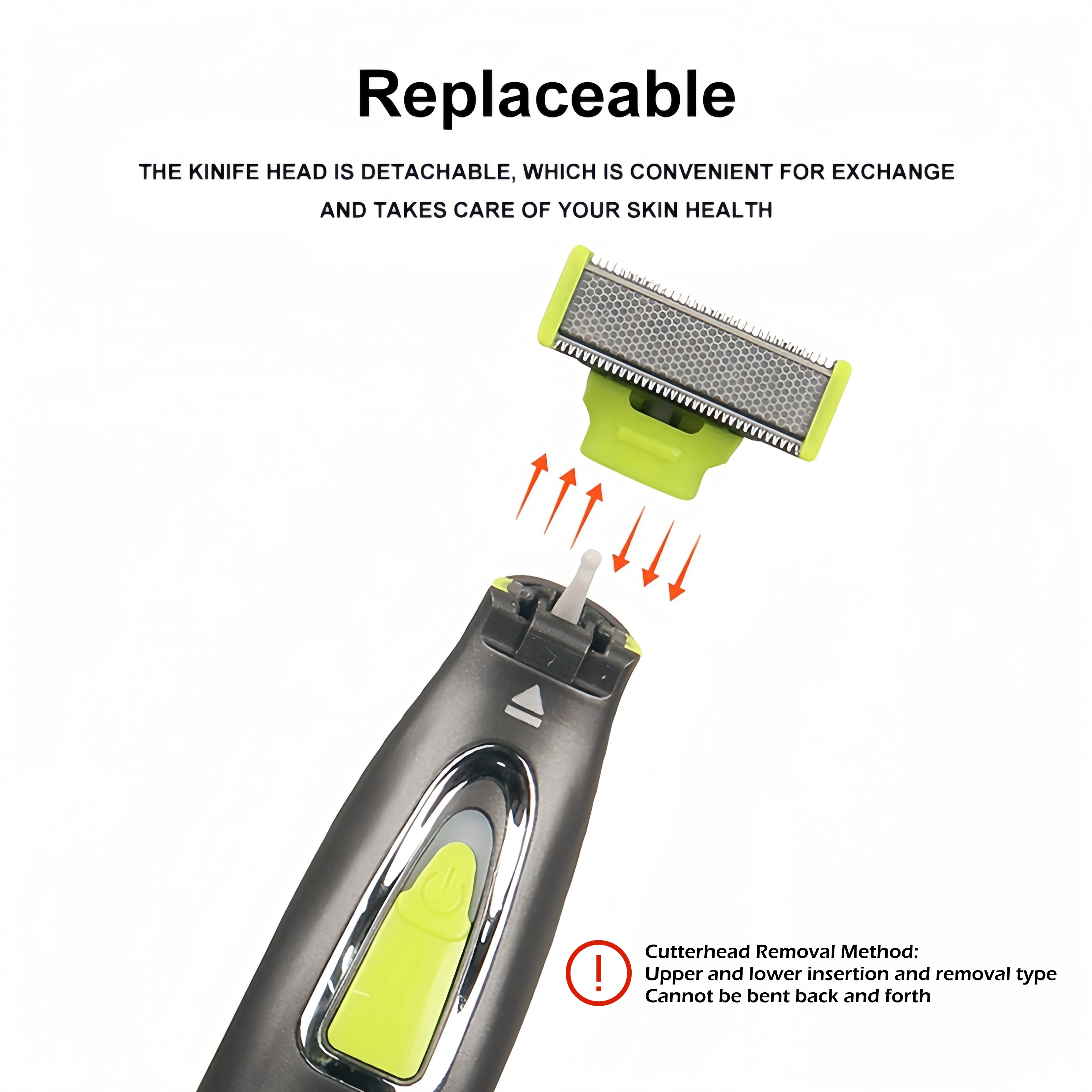 Barbeador elétrico portátil co - Men Grooming Full Body avaliação e preço