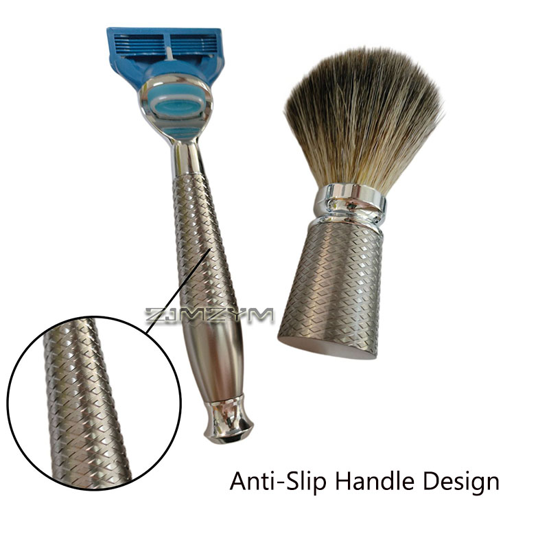 Conjunto de barbear masculino  - Shaving Brush Set avaliação e preço