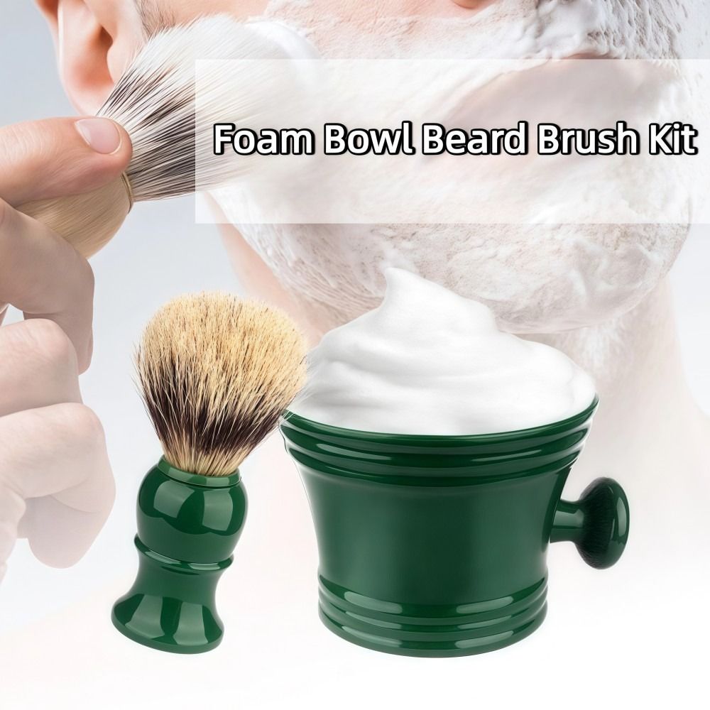 Conjunto Completo de Pincel e  - Shaving Brush Set avaliação e preço