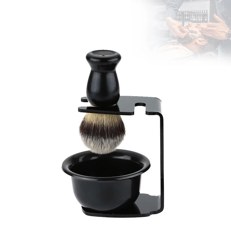 Pincel e Tigela para Barbear c - Shaving Brush Set avaliação e preço