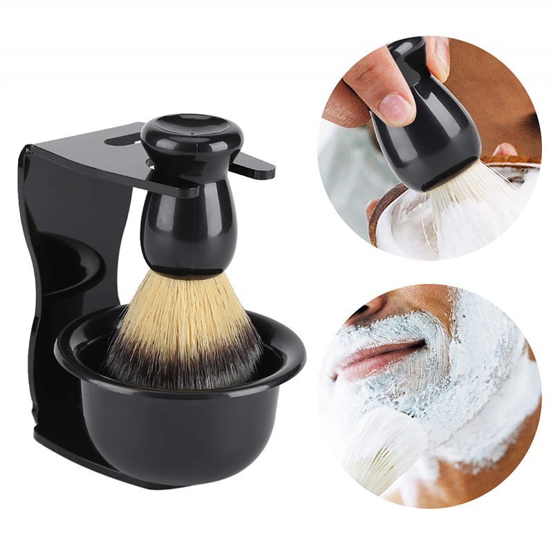 Pincel e Tigela para Barbear c - Shaving Brush Set avaliação e preço