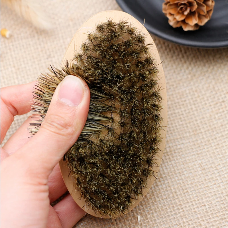Escova de barba de madeira com - Shaving Brush Set avaliação e preço