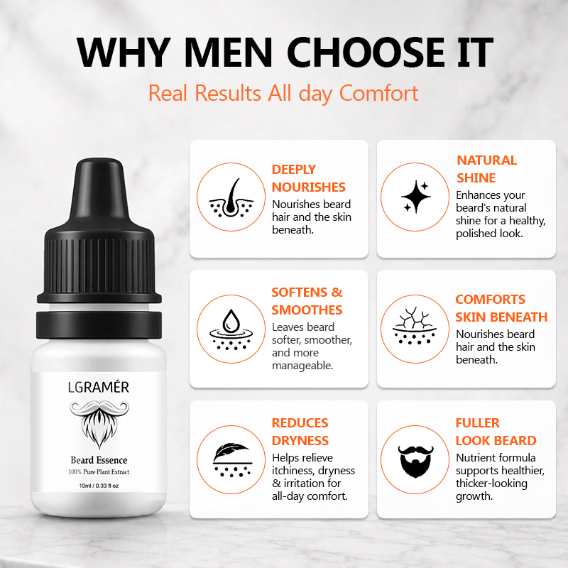 Sérum para Crescimento de Barb - Men'S Grooming Oil avaliação e preço