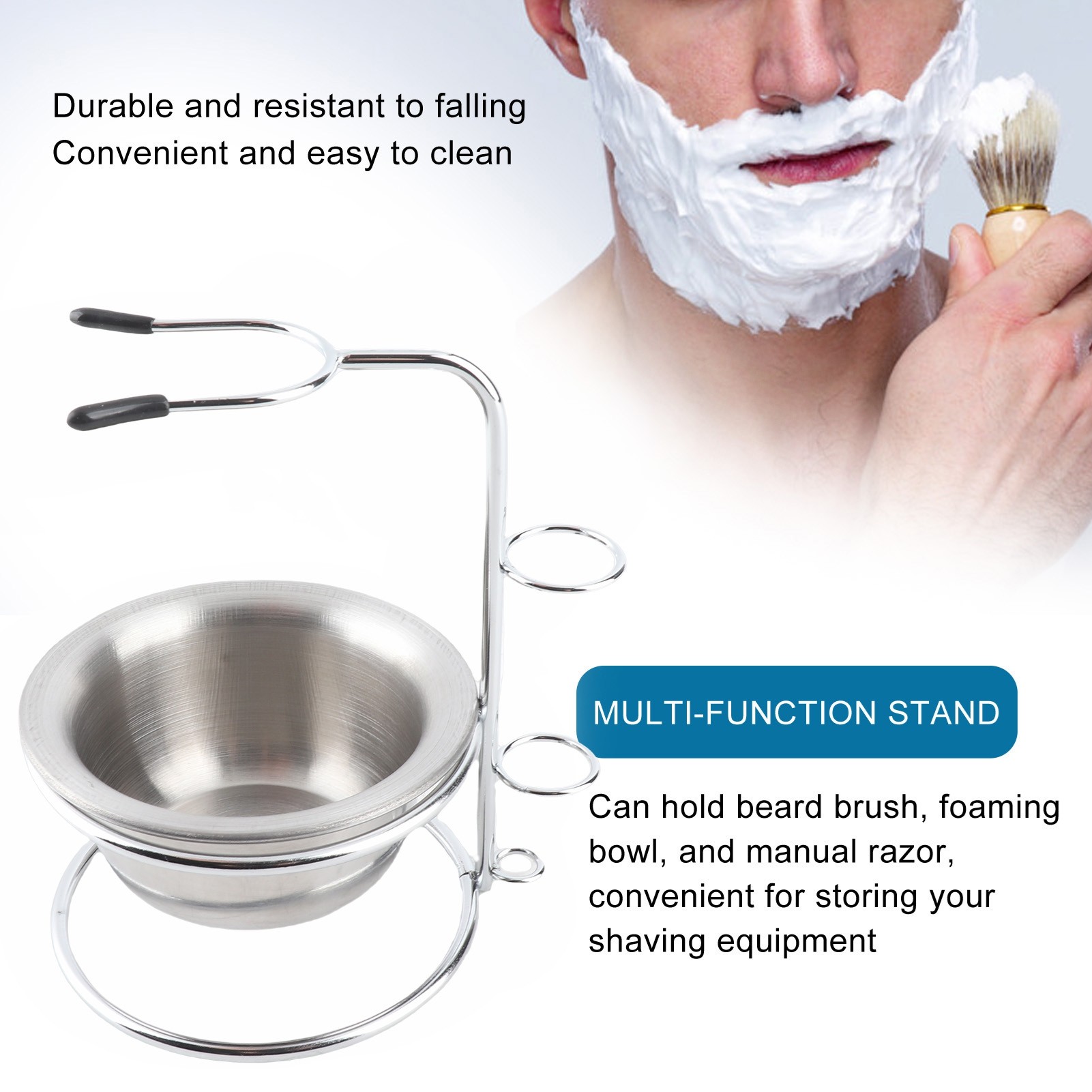 Conjunto de Suporte para Barbe - Shaving Brush Set avaliação e preço