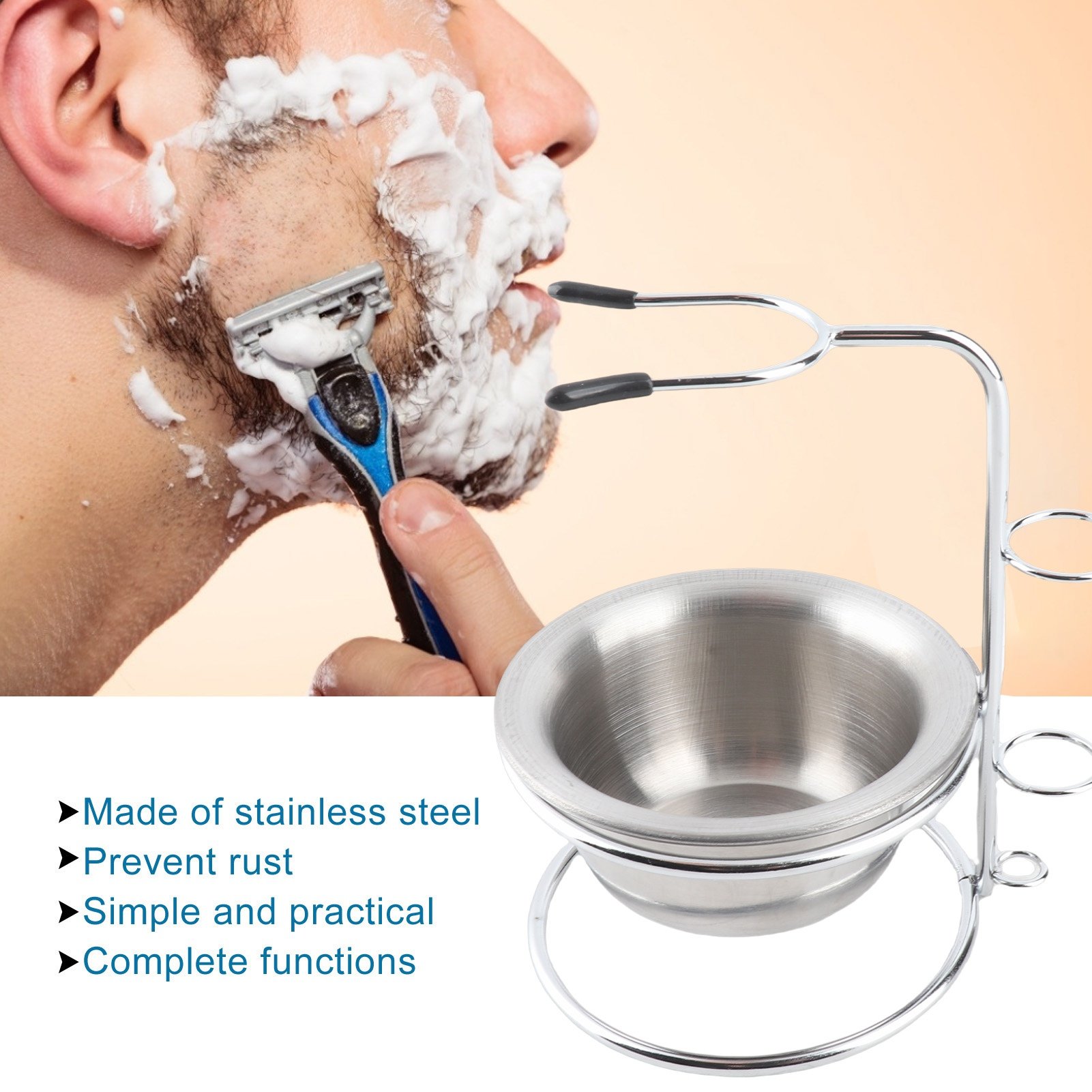 Conjunto de Suporte para Barbe - Shaving Brush Set avaliação e preço